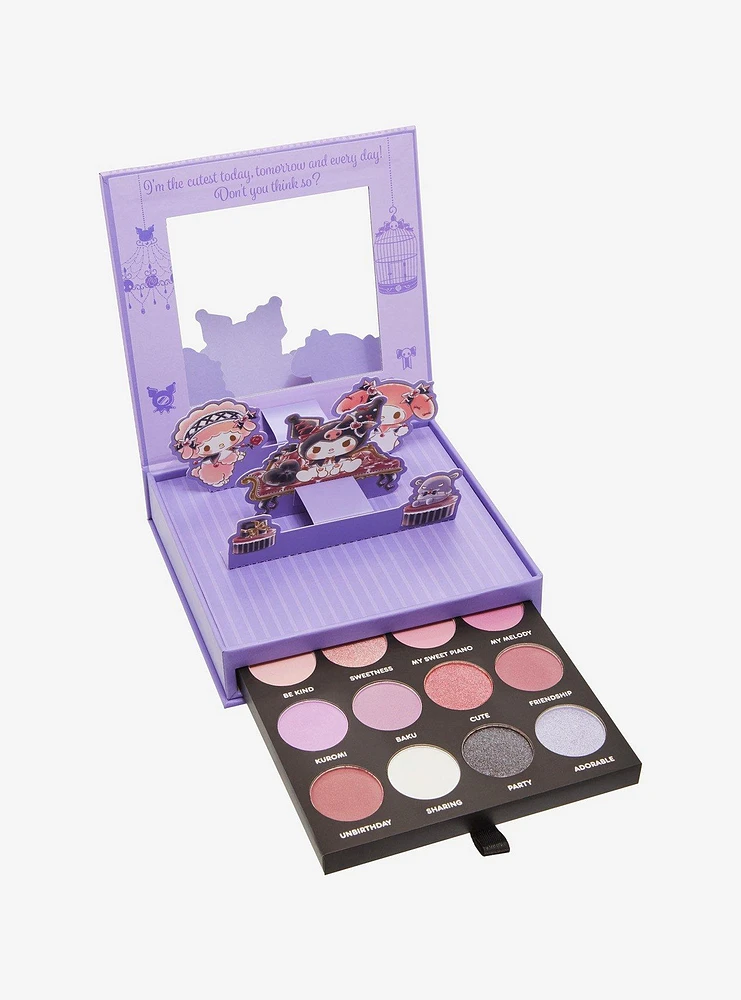 My Melody & Kuromi Cute Party Eyeshadow & Highlighter Palette