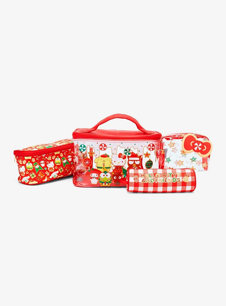 Hello Kitty And Friends Holiday Makeup Bag Set