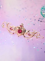 Pretty Guardian Sailor Moon Crisis Moon Compact Gold Rhinestone Barrette — BoxLunch Exclusive