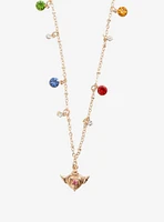 Sailor Moon Rhinestone Charm Necklace — BoxLunch Exclusive