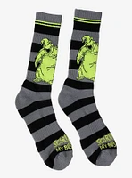 The Nightmare Before Christmas Oogie Boogie Glow-In-The-Dark Crew Socks