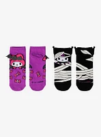 My Melody & Kuromi Halloween No-Show Socks 2 Pair