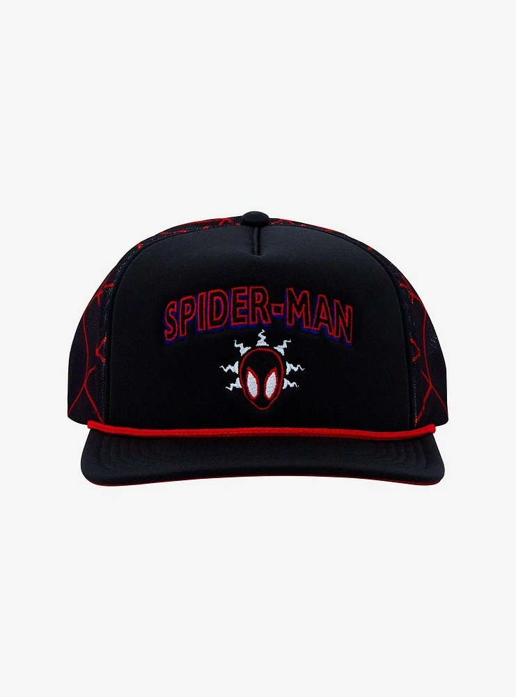 Marvel Spider-Man: Across The Spider-Verse Miles Trucker Hat