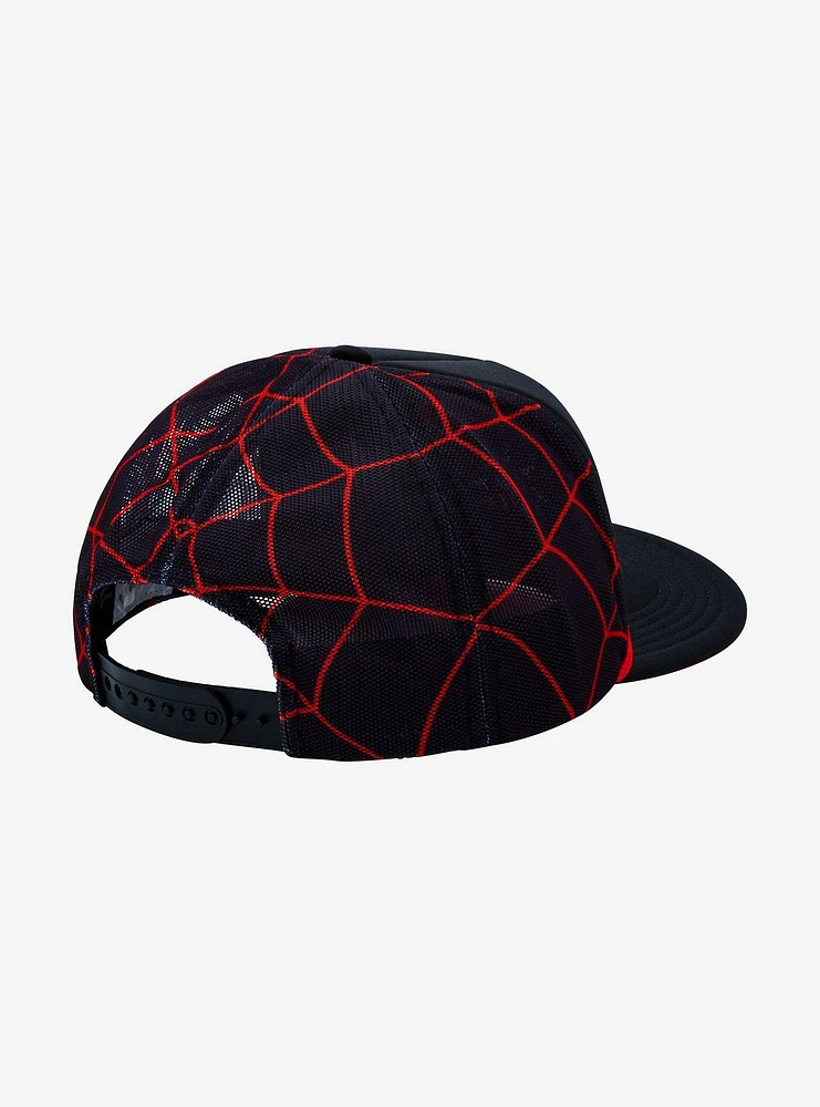 Marvel Spider-Man: Across The Spider-Verse Miles Trucker Hat