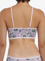 Pastel Pumpkin & Ghost Bralette