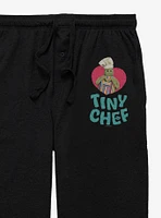 The Tiny Chef Show Heart Patch Pajama Pants