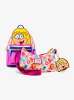 Loungefly Disney Lizzie McGuire Floral Icons Allover Print Crossbody Bag with Coin Purse