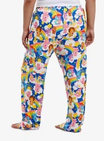 Care Bears Characters & Rainbows Girls Pajama Pants Plus