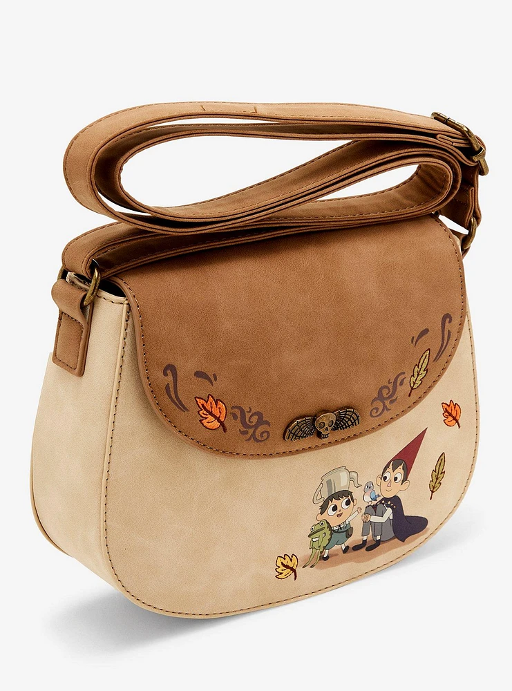 Over The Garden Wall Wirt & Greg Leaves Crossbody Bag