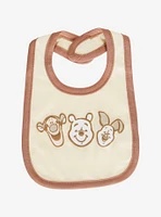 Disney Winnie the Pooh Pooh Bear and Friends Neutral Bib Set