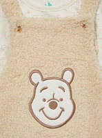Disney Winnie the Pooh Sherpa Bear Infant Overall & Shirt Set