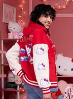 Hello Kitty Patch Girls Varsity Jacket