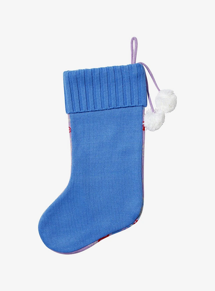 Disney Winnie The Pooh Eeyore Fair Isle Knit Stocking