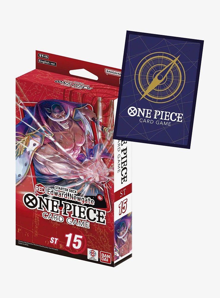 One Piece Card Game Red Edward Newgate Starter Deck