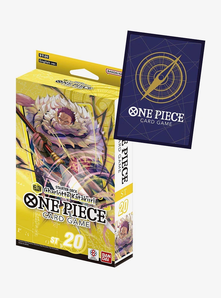 One Piece Card Game Yellow Charlotte Katakuri Starter Deck