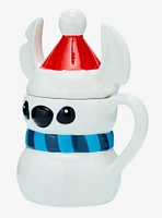 Disney Lilo & Stitch Snowman Stitch Mug with Lid