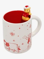 Disney Winnie the Pooh Holiday Pooh Bear Mug