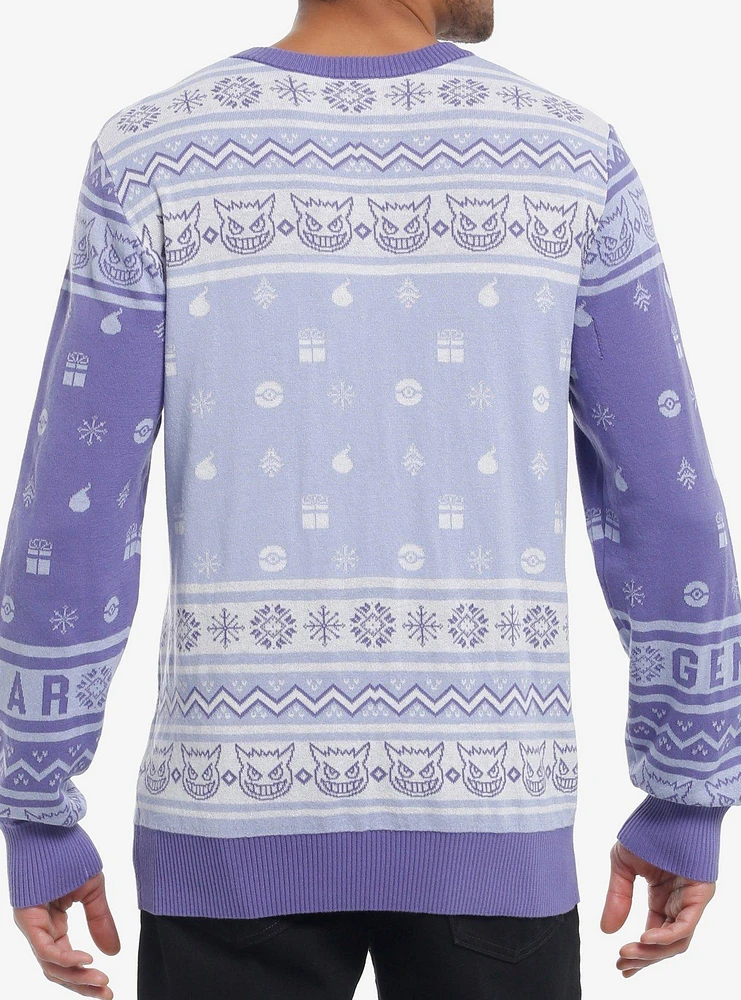 Pokemon Gengar Holiday Sweater