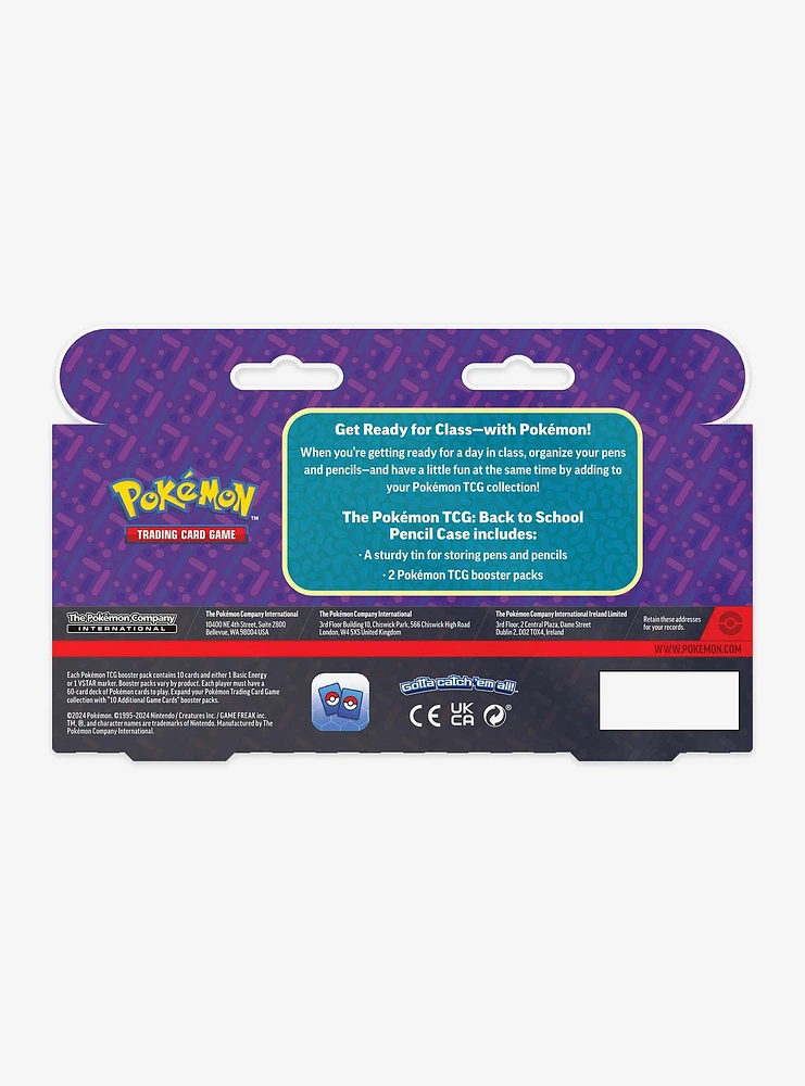 Pokemon Trading Card Game Double Booster Pack & Pencil Case Set