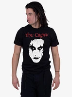 The Crow Face Front Print T-Shirt