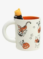 Disney Winnie the Pooh Halloween Pooh Bear and Friends Figural Character Mug