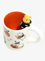 Disney Winnie the Pooh Halloween Pooh Bear and Friends Figural Character Mug