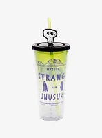 Beetlejuice Strange and Unusual Carnival Cup with Charm