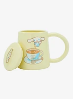 Sanrio Cinnamoroll Coffee Yellow Mug with Lid