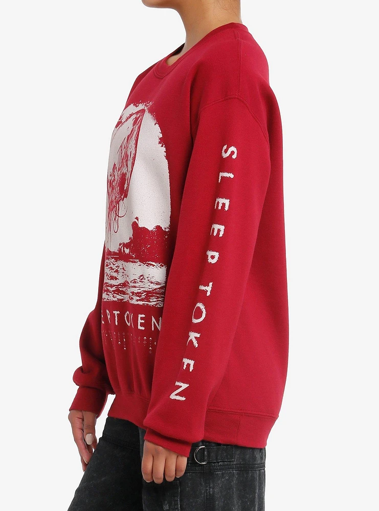 Sleep Token Take Me Back To Eden Ocean Crewneck Sweater