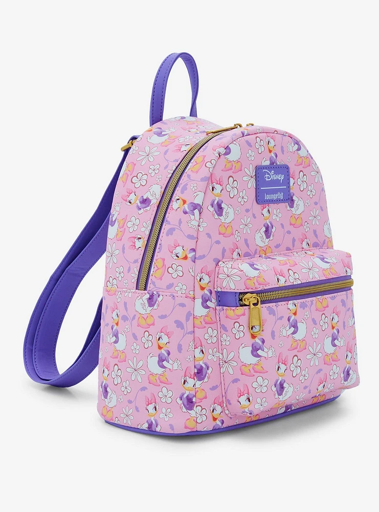 Loungefly Disney Daisy Duck Flower Mini Backpack