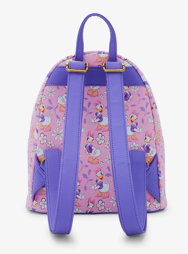 Loungefly Disney Daisy Duck Flower Mini Backpack