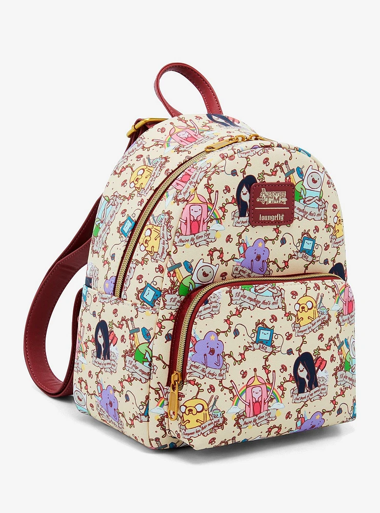 Loungefly Adventure Time Banner Mini Backpack