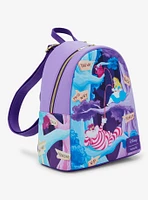 Loungefly Disney Alice In Wonderland Alice & Cheshire Cat Mini Backpack