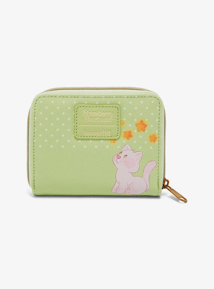 Loungefly Strawberry Shortcake Slumber Party Mini Zipper Wallet