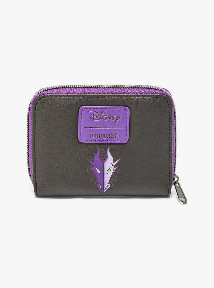 Loungefly Maleficent Mistress Of Evil Mini Zipper Wallet