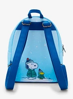 Loungefly Peanuts Snoopy & Woodstock Puffer Jackets Mini Backpack