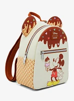 Loungefly Disney Mickey Mouse Ice Cream Mini Backpack