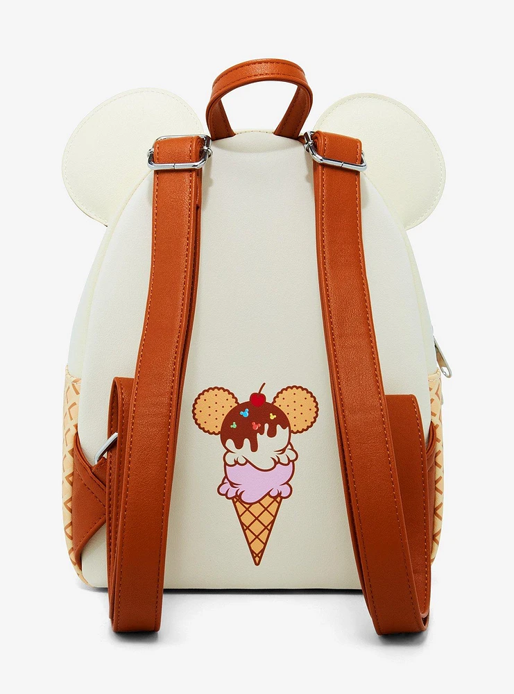 Loungefly Disney Mickey Mouse Ice Cream Mini Backpack