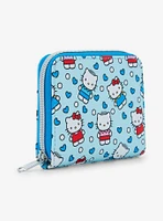 Loungefly Hello Kitty And Dear Daniel Allover Print Mini Zipper Wallet