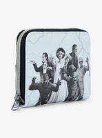 Loungefly Universal Monsters Glow-In-The-Dark Mini Zipper Wallet