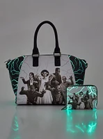 Loungefly Universal Monsters Glow-In-The-Dark Mini Zipper Wallet