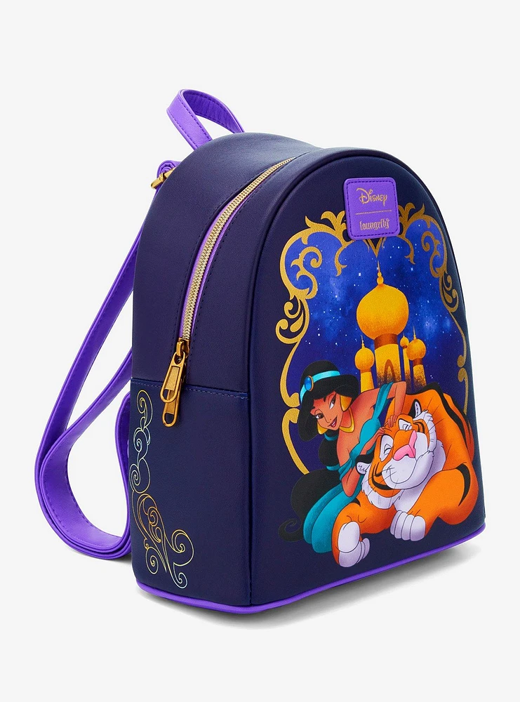 Loungefly Disney Aladdin Jasmine & Rajah Mini Backpack