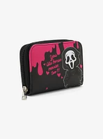 Ghost Face You Like Horror Movies Too Mini Zipper Wallet