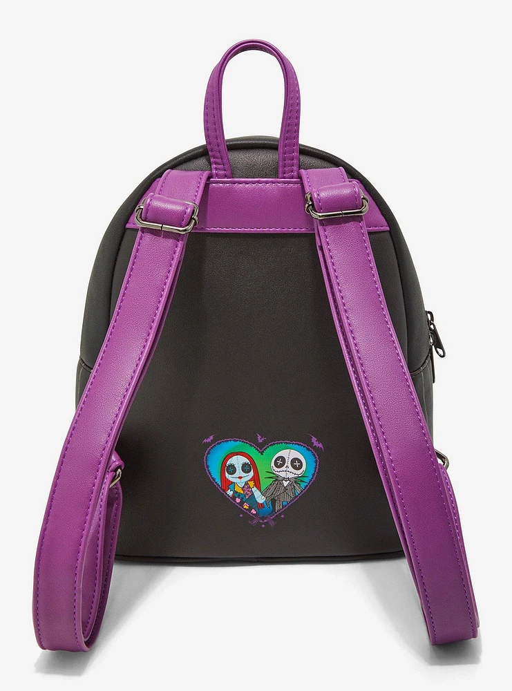 Loungefly The Nightmare Before Christmas Jack & Sally Doll Mini Backpack