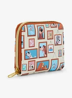 Loungefly Disney Dogs Gallery Mini Zipper Wallet