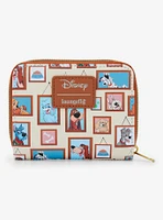 Loungefly Disney Dogs Gallery Mini Zipper Wallet