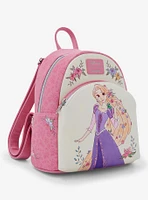 Loungefly Disney Tangled Rapunzel Flowers Mini Backpack