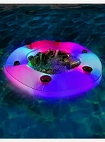 Illuminated LED Inflatable Floating Bar