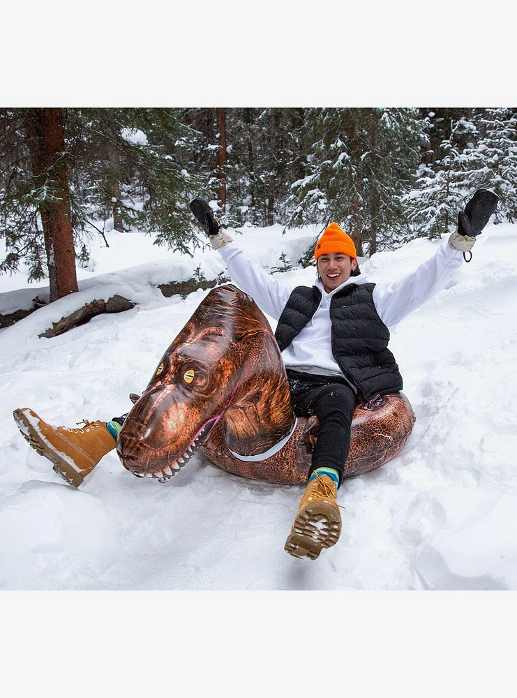 Inflatable T-Rex 42" Snow Tube