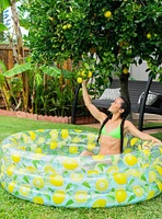 Inflatable Lemon Sunning Pool